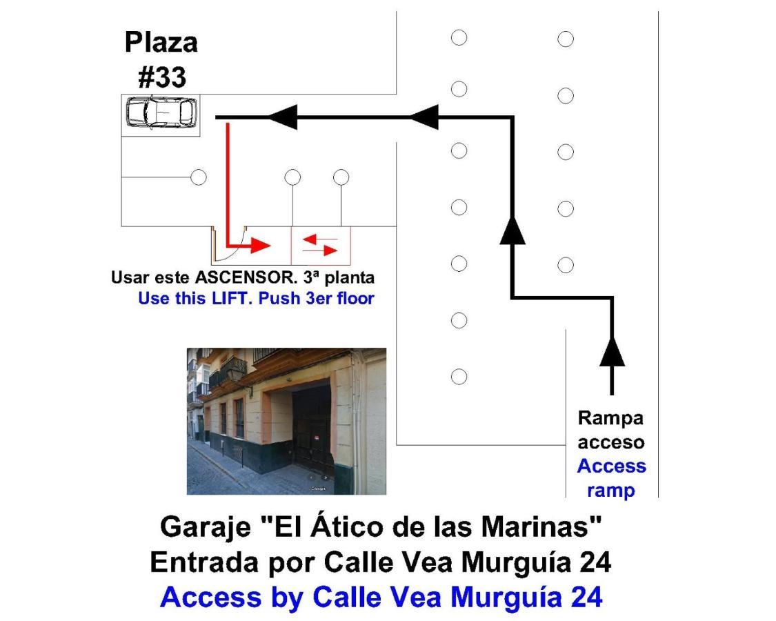 El Atico De Las Marinas Free Parking By Cadiz4Rentals Екстериор снимка